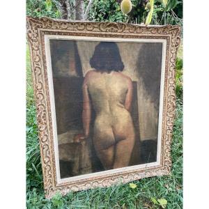 Large Painting .nude Feminine