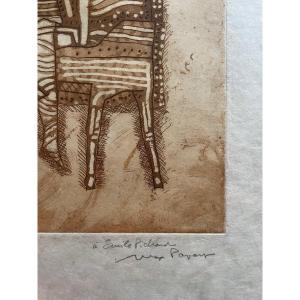 Lithograph By Max Papart 