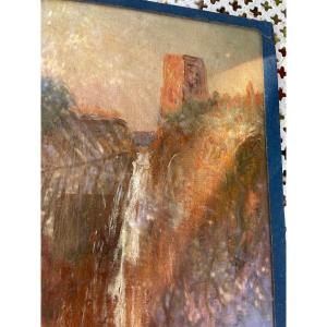 Waterfall In Algeria Of Brouard 
