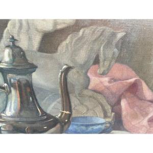 Pichon's Silver Coffee Pot 