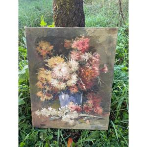 Bouquet Of Flowers By Henri Cauchois 