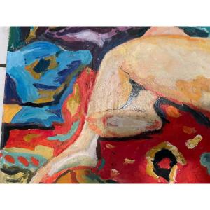 Nude Female Lying Down