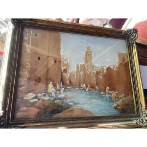 Moroccan Washerwomen 