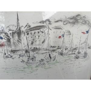 Lithograph Artist's Proof By André Hambourg