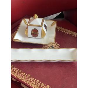 Inkwell, Fabergé Limoges