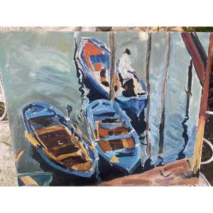 Fishing Boats And Fishermen