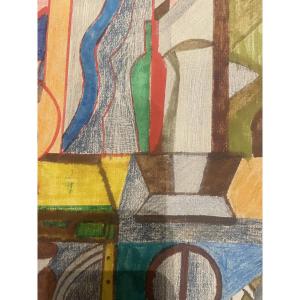 Color Drawing By Franciska Clausen 