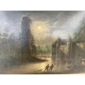 Reeling The Nets By Moonlight