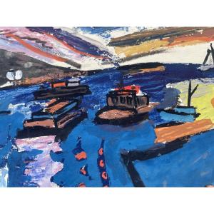 The Port And Its Boats 