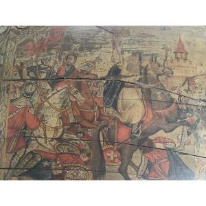 18th Century Neapolitan Cart Panel 