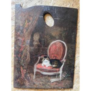 Monogrammed Painter's Palette 