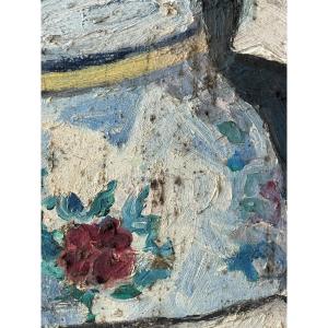 The Breton Woman With The Pitcher And The Fruit 