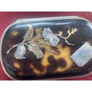 Niii Silver And Gold Tortoiseshell Purse