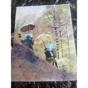 Painters In Nature 