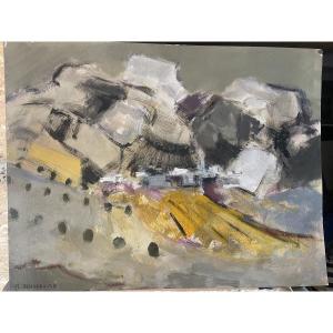 Abstract Painting By Joussaume 