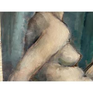 Seated Nude Woman 
