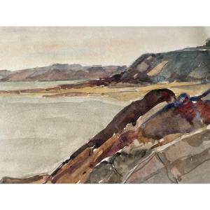 Sea And Rocks By Marcel Charpaux 