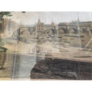 Engraving Of A View Of Paris