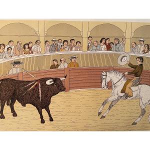 Lithograph By Vincent Haddelsey 