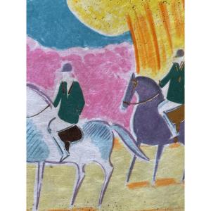 Ea Lithograph By Serge Lassus 