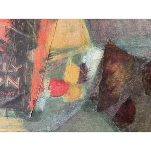 Abstract Painting And Collages 
