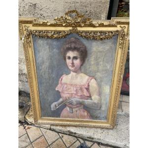 Young Daughter Of Gustave Colin 