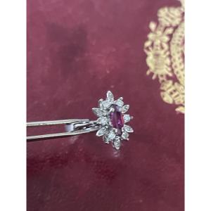 Gold And Diamond Ring 