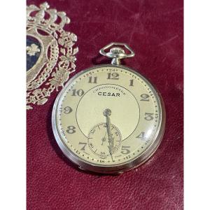 Caesar Gold Pocket Watch 