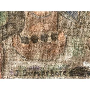 Woman With A Cigarette By Jean Du Marboré 