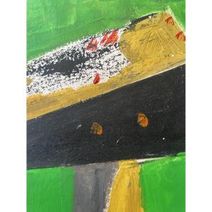 Oil And Collages By Huberti Antonio 