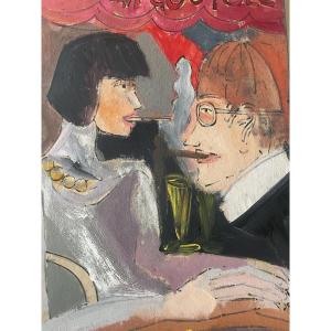 Festive Scene By Jean Du Marboré 