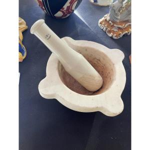 Marble Pharmacy Mortar 