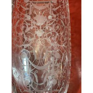 Pair Of Michelangelo Vases From Baccarat 