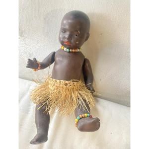 Baby Black Character Heubach Kopper 