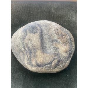 Painted Sculpture By Delaris 