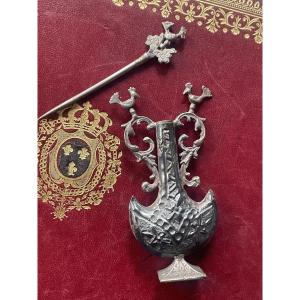 18th-century Silver Scent Bottle 