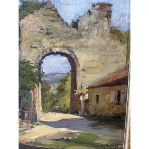 Village And Its Ruins 