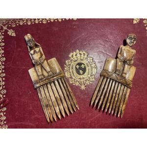 Senufo Hair Combs 