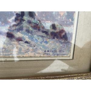 Landscape By Auguste Colle 