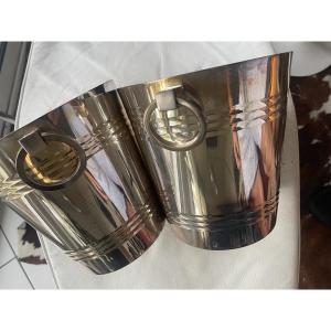 Pair Of Champagne Buckets 