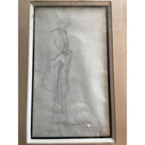 Drawing By Jean Paul Laurens 