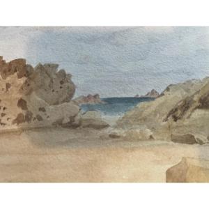 Rocky Coastline At Cochât 