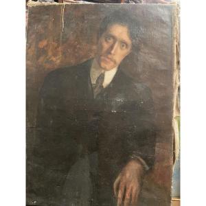 Portrait Of A Young Man With A Tie 