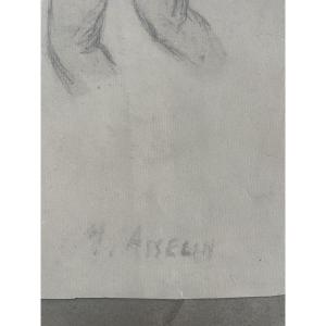 Nude Drawings By Maurice Asselin 