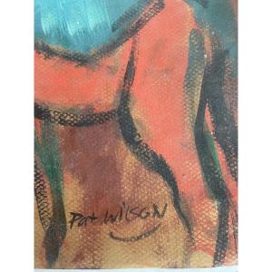 Orientalist Painting By Pat Wilson 