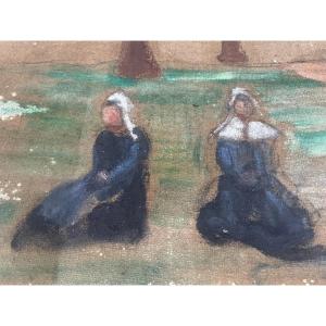 The Two Breton Women 