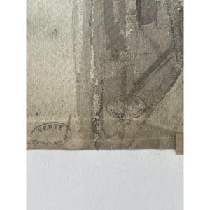 Watercolor Rose Alley Amedeé 