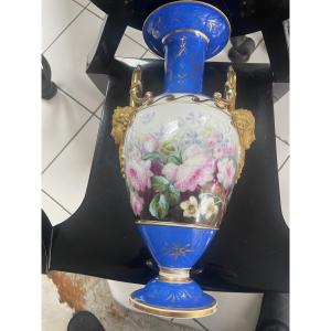 Large Porcelain Vase From Paris 