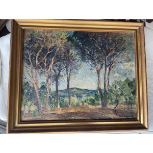 Country Landscape By Paul Charavel