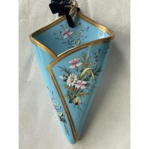 Porcelain Cone Vase